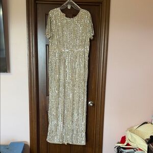 Mac Duggal Elegant White Gown